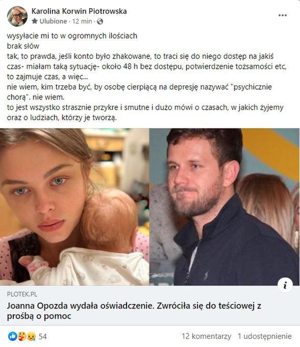 Karolina Korwin Piotrowska nie wierzy Antkowi