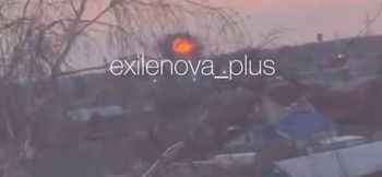 Wybuchy widać było w oddali. Trafili cenną rosyjską fabrykę