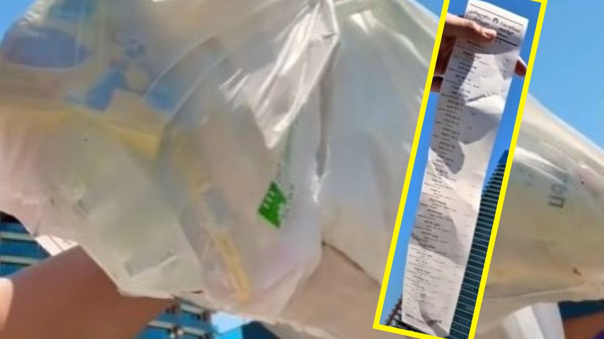 TikToker pokazał zaskakujący paragon za zakupy w Gruzji