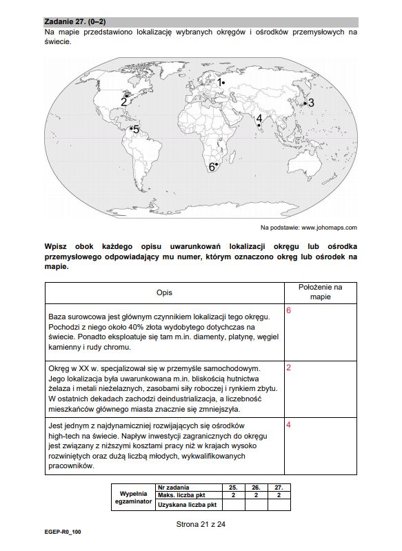 Matura 2021 z geografii. Arkusze CKE i odpowiedzi