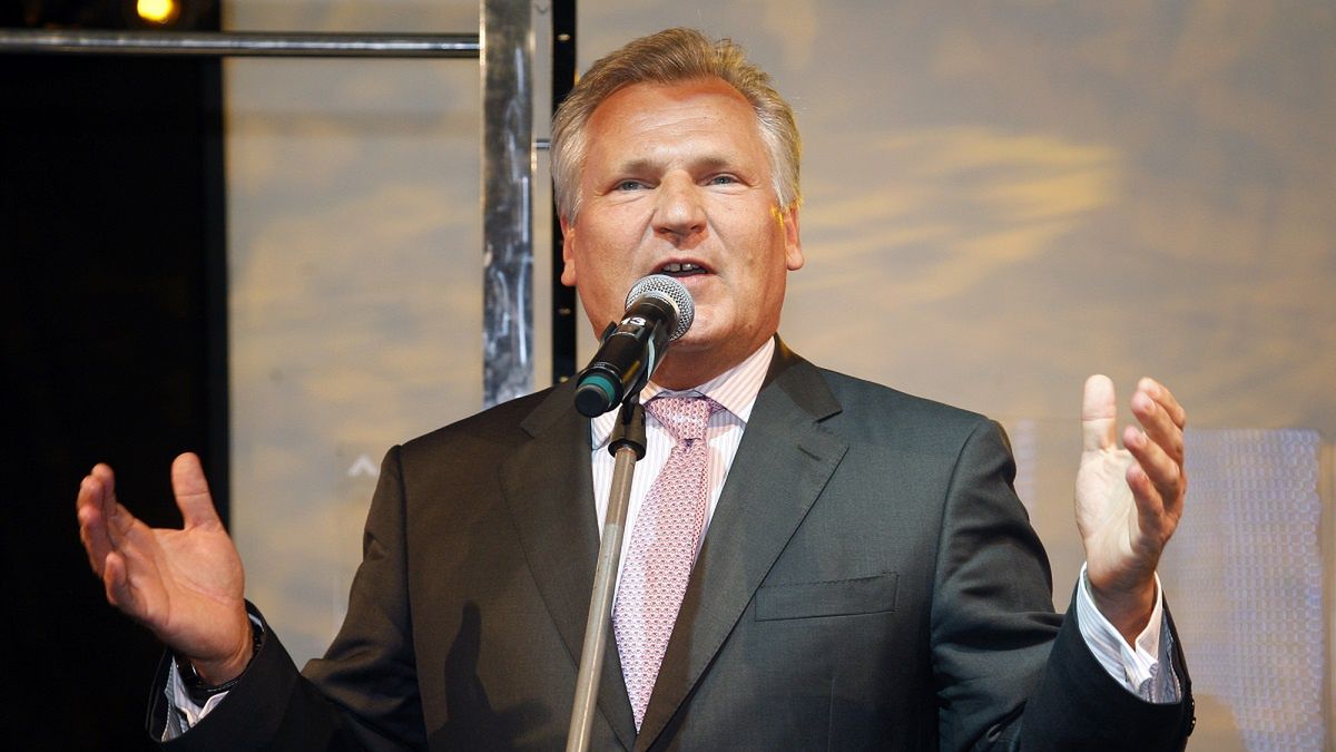 Aleksander Kwaśniewski. 