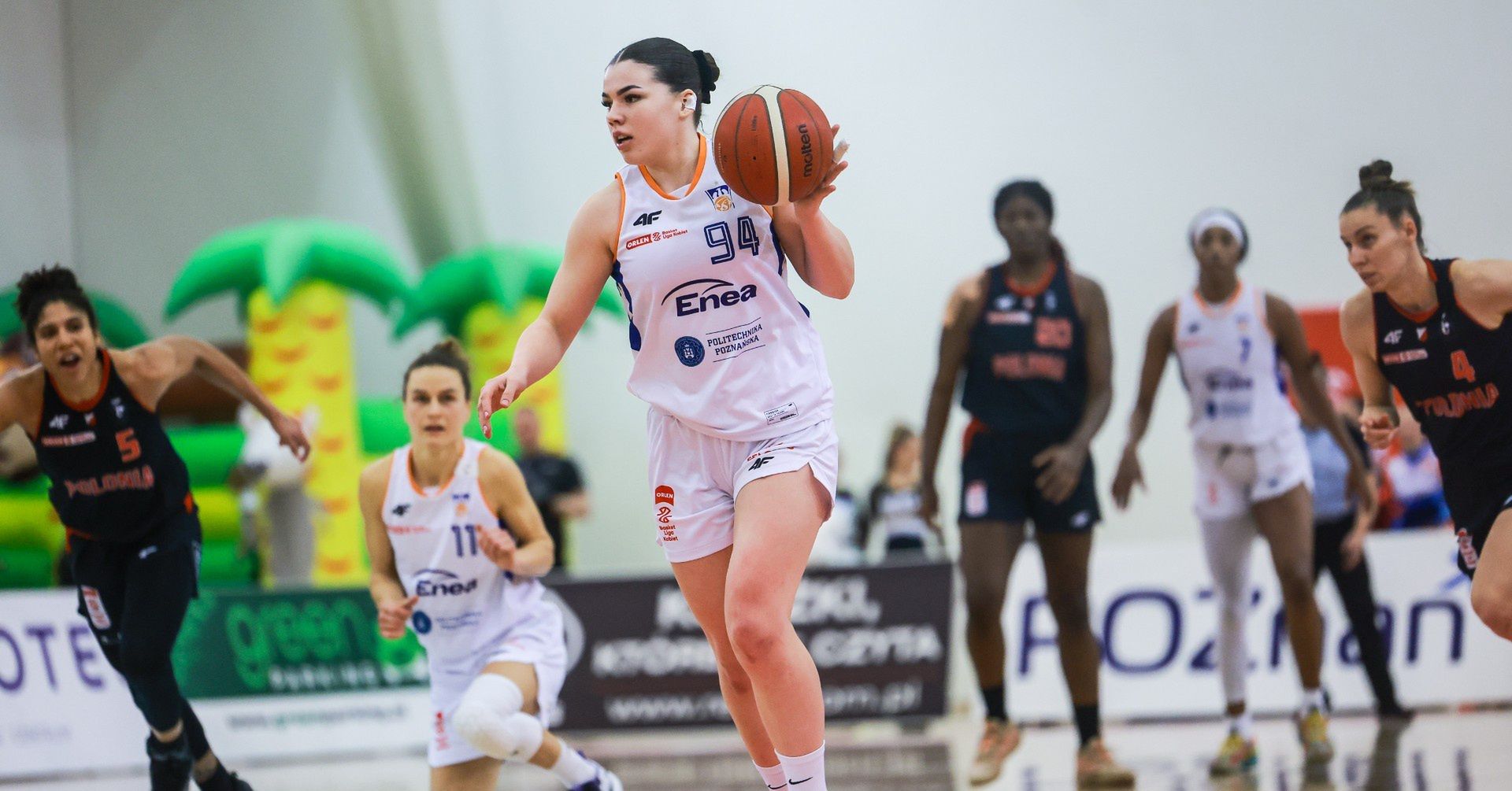 KOSZYKOWKA KOBIET ORLEN BASKET LIGA KOBIET , ENEA AZS POLITECHNIKA POZNAN - SKK POLONIA WARSZAWA