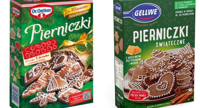 Sąd zakazał wprowadzania do obrotu opakowań Pierniczków Świątecznych Gellwe