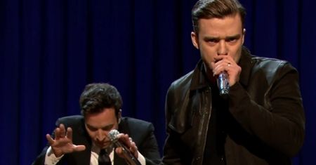 Justin Timberlake parodiuje Eminema!