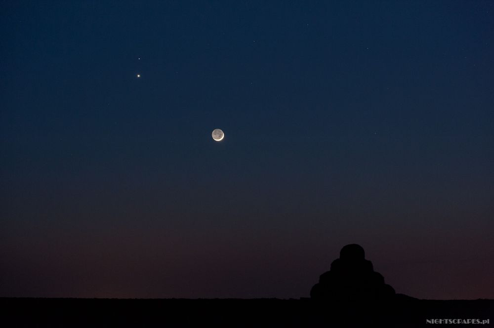 Wielka koniunkcja planet  8-11 października 2015 2