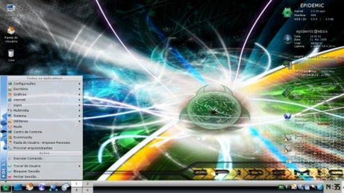 Piękny Epidemic Linux 3 wydany 1