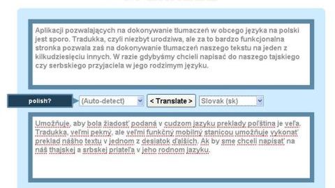 Jak szybko przetłumaczyć tekst na czeski lub tajski? 1