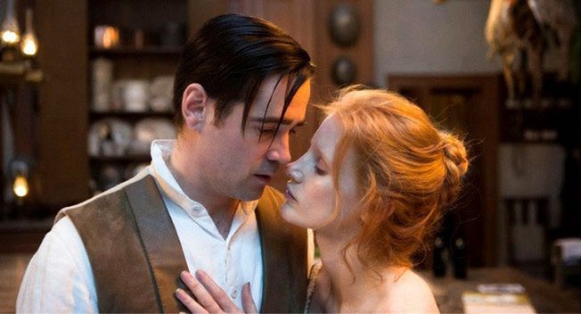 Jessica Chastain i Colin Farrell w filmie "Miss Julie"