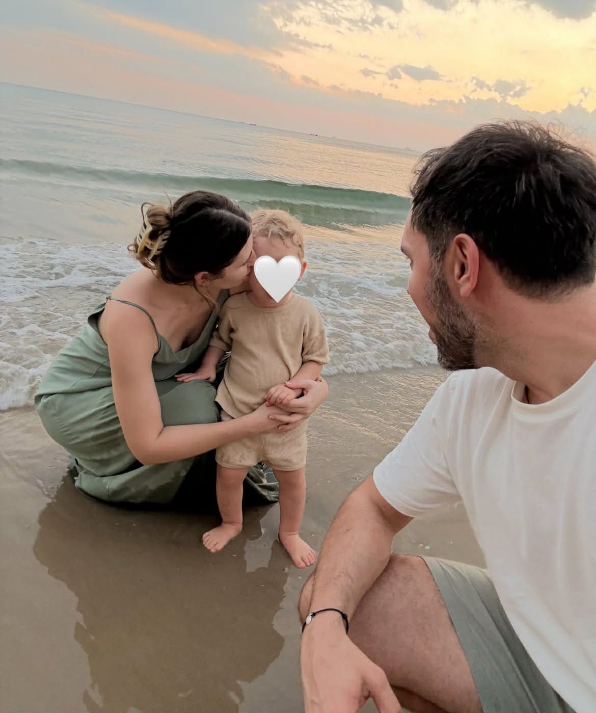 Aleksandra Grysz Tomasz Tylicki z synkiem