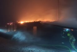 Skrzyczne stanęło w ogniu. Trudna akcja strażaków i ewakuacja turystów