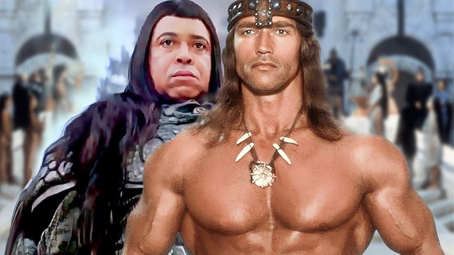 James Earl Jones i Arnold Schwarzenegger