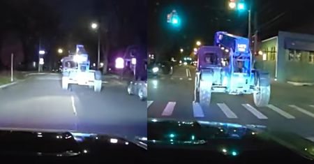 USA: Pościg za 12-latkiem. Ukradł ładowarkę spod szkoły