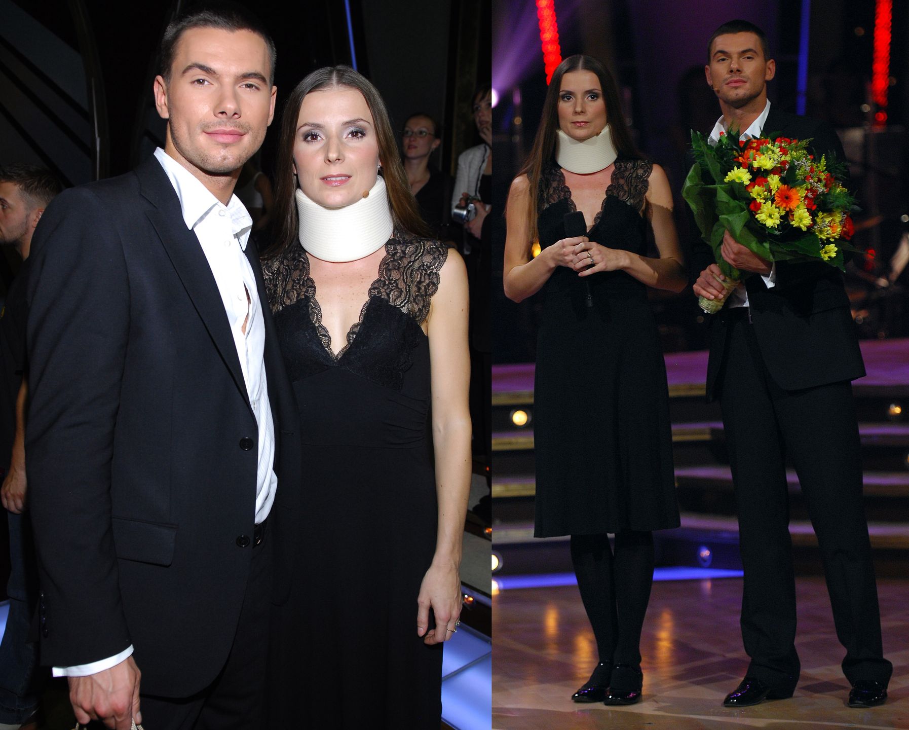 Robert Rowiński i Halina Mlynkova