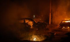 Charków pod zmasowanym atakiem dronów. Zginęły cztery osoby, są ranni