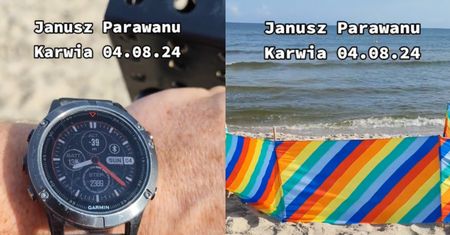Była godz. 8:30. Nagranie z Karwi. "Polak to potrafi"