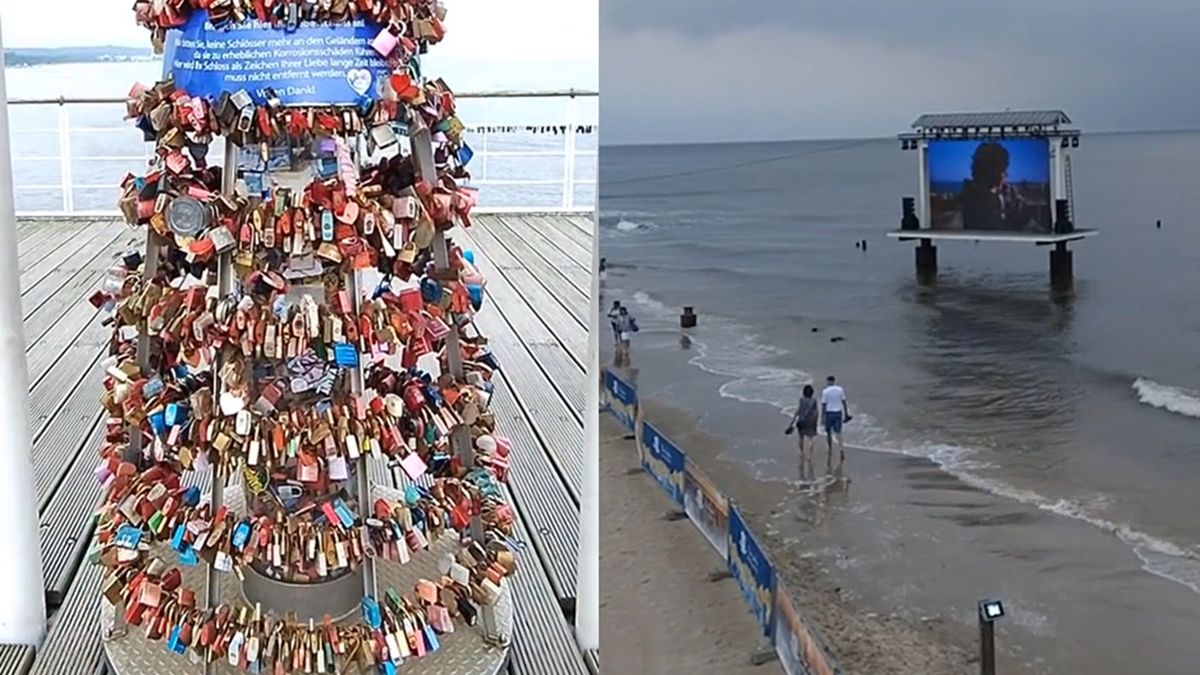 Polka zaskoczona wybrzeżem w Niemczech