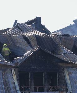 Ogień wdarł się nawet do piwnicy. Nowe informacje ws. pożaru w Ząbkach