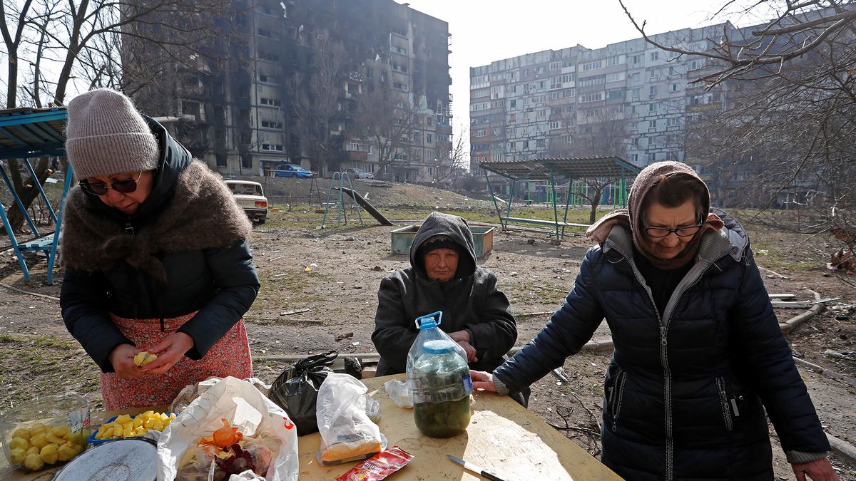 Wojna w Ukrainie. Zniszczenia w Mariupolu to prawdziwy obraz tego konfliktu 1
