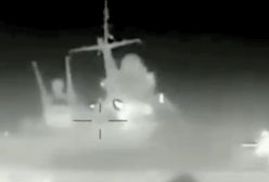 Atak z zaskoczenia na Morzu Czarnym. Rosyjskie okręty pod ciężkim ostrzałem