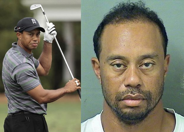 Tiger Woods został aresztowany za jazdę pod wpływem alkoholu!