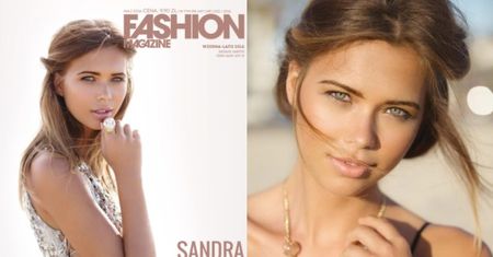 Sandra Kubicka na okładce "Fashion Magazine"!