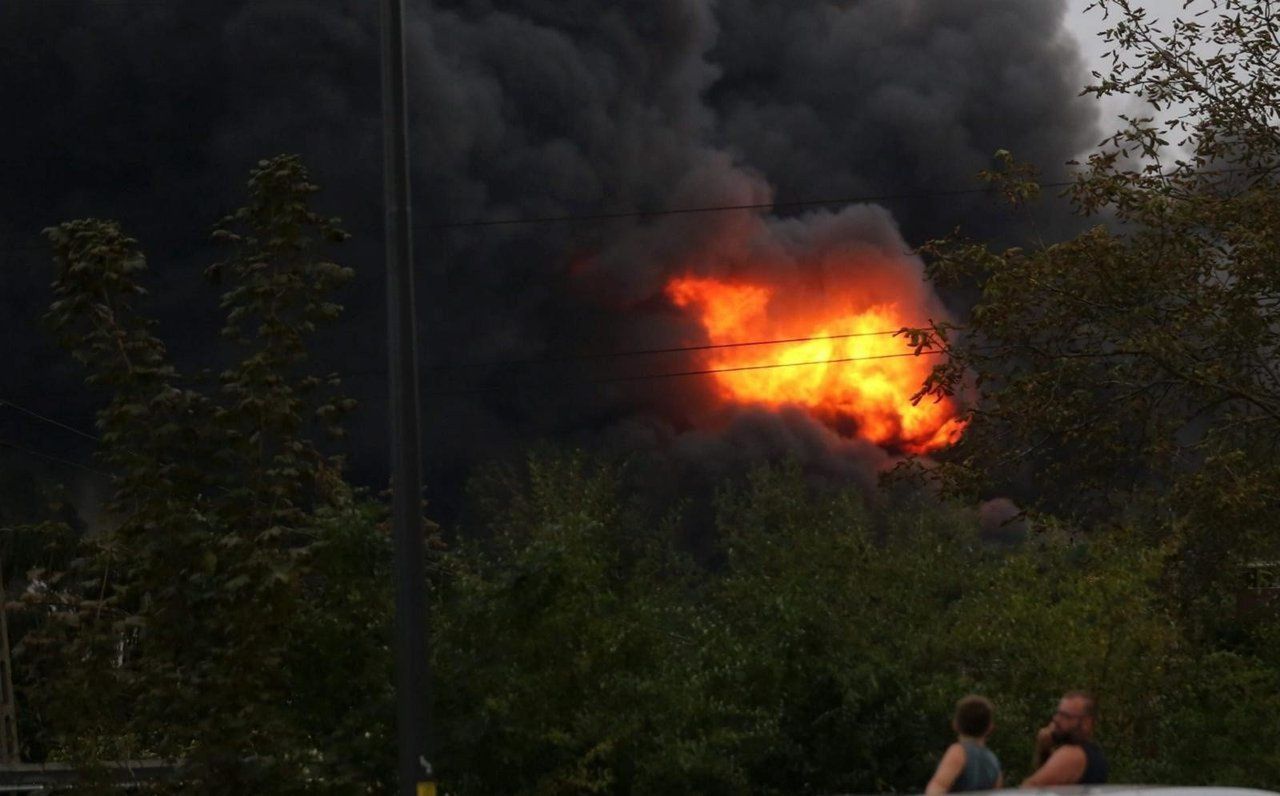 W 2020 roku w okolicy ul. Radocha i Mikołajczyka płonęło składowisko nielegalnych, niebezpiecznych odpadów