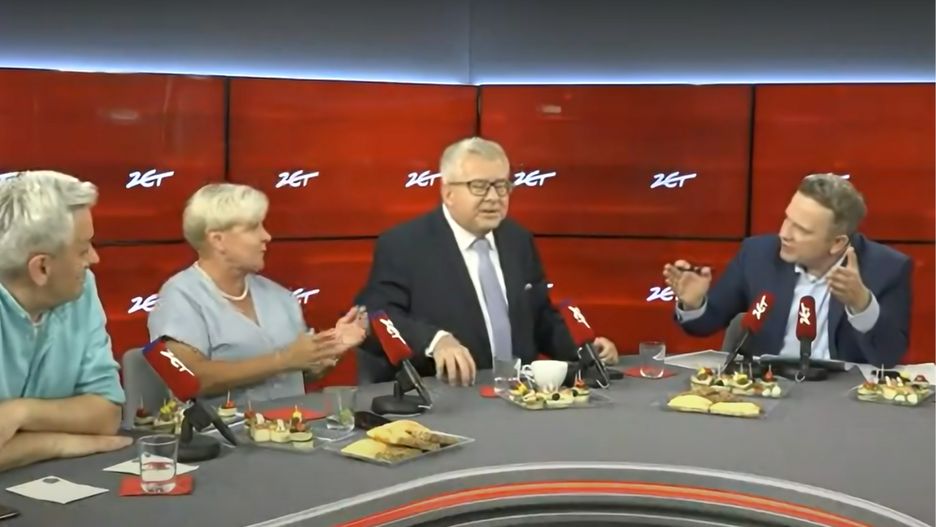 Gorąca kłótnia w studiu