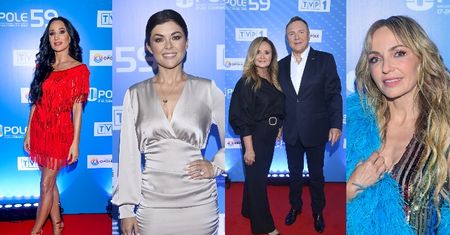 Opole 2022. Długonoga Justyna Steczkowska, szczupła Katarzyna Cichopek, wytworni Kurscy... (ZDJĘCIA)