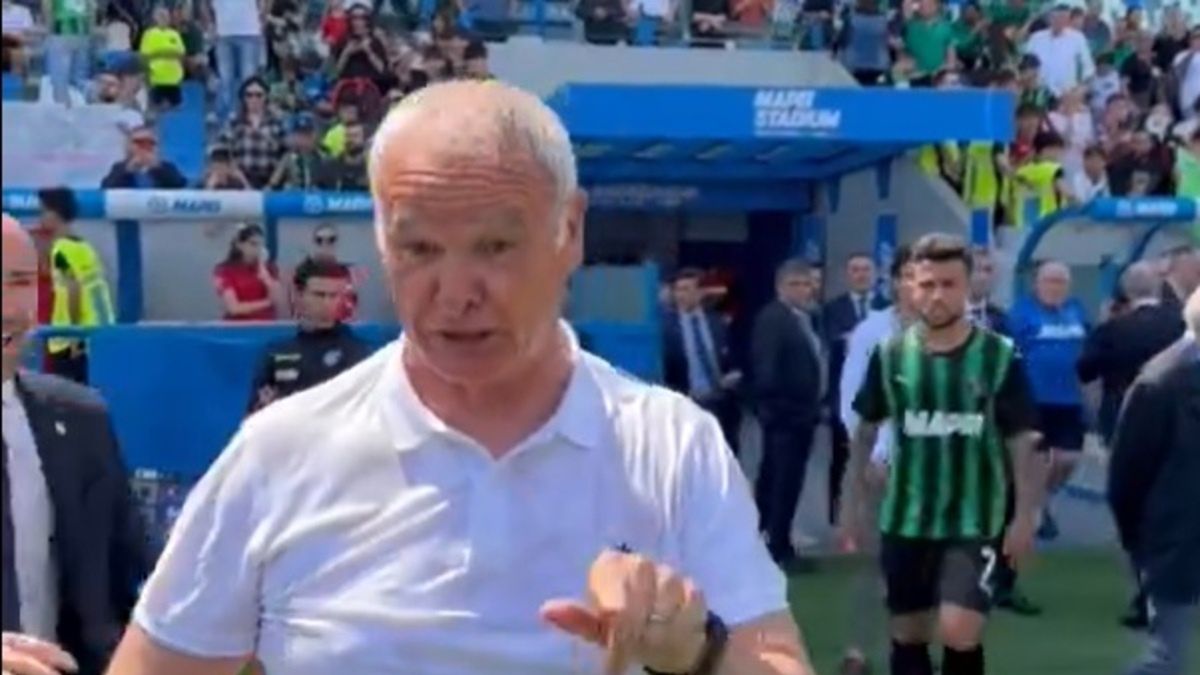 Claudio Ranieri po meczu Cagliari Calcio z US Sassuolo