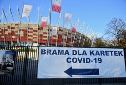 Koronawirus w Polsce. Pierwszy pacjent trafił już na Stadion Narodowy