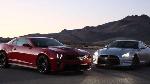 Chevrolet Camaro ZL1 vs. Nissan GT-R