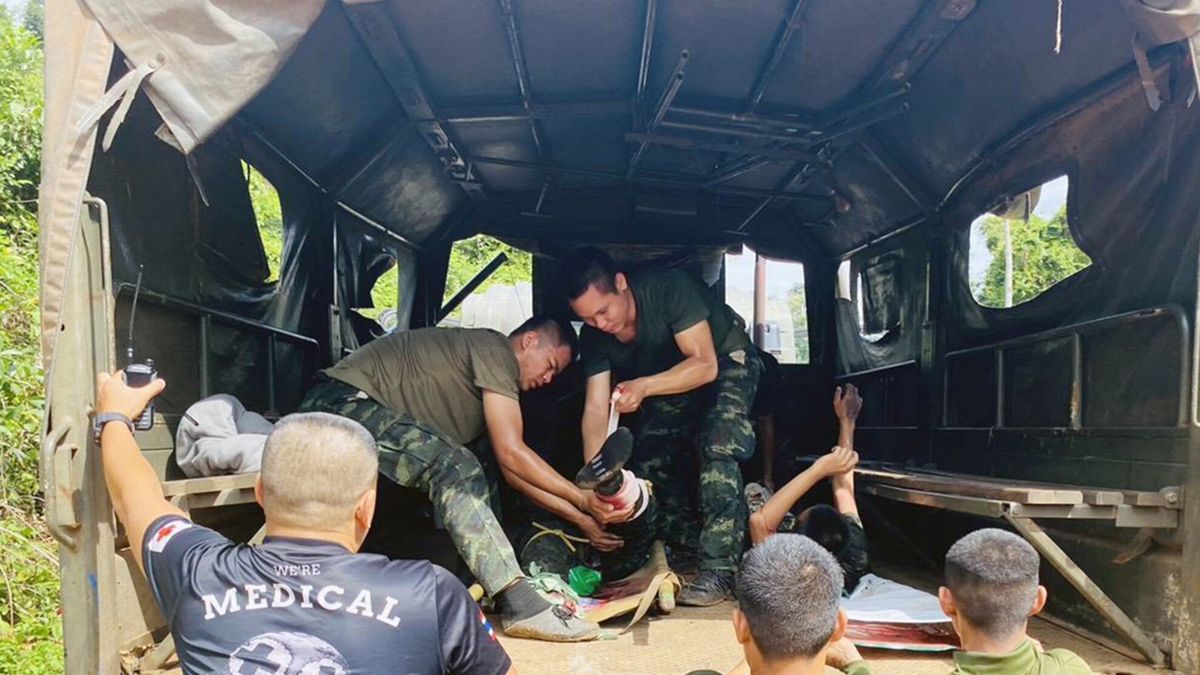 Wybuch miny na granicy Tajlandii i Kambodży