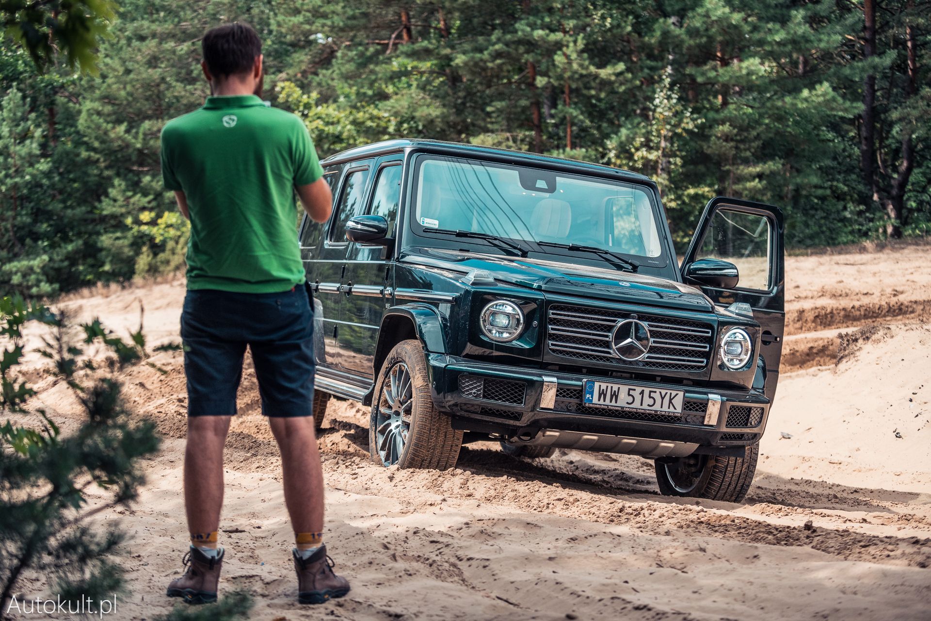 Mercedes-Benz G500 (2018) (fot. Konrad Skura)