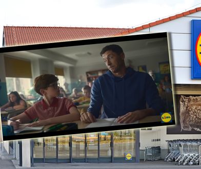 Lidl buduje napięcie przed startem kampanii z Lewandowskimi. Pokazał 15-sekundowy spot