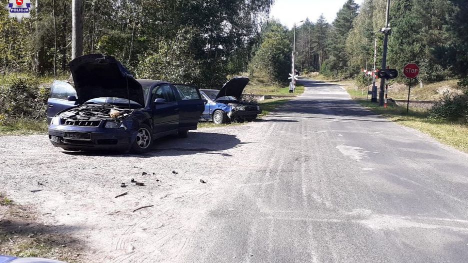 Wypadek drogowy w miejscowości Białka (woj. Lubelskie)