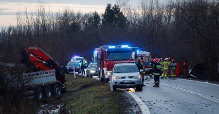 Tragiczny wypadek. Kierowca nie żyje