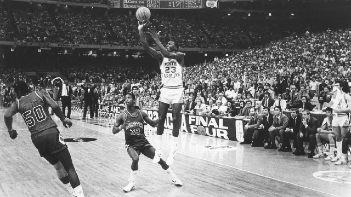 Michael Jordan i pierwszy "last shot"