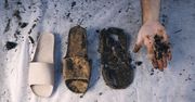 To pierwsze takie buty na świecie. Klapki, które zamienią się w kompost