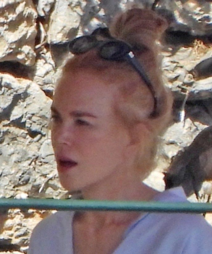 Naturalna Nicole Kidman byczy się na urlopie we Włoszech