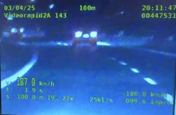 Kosztowana jazda obwodnicą Tarnowa. 21-latek rozpędził forda do blisko 190 km/h