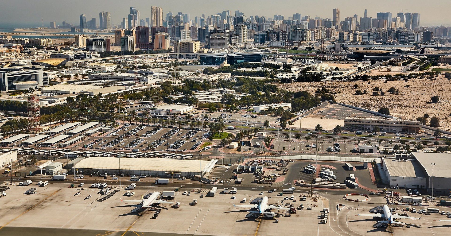 Port lotniczy w Dubaju (Zjednoczone Emiraty Arabskie)