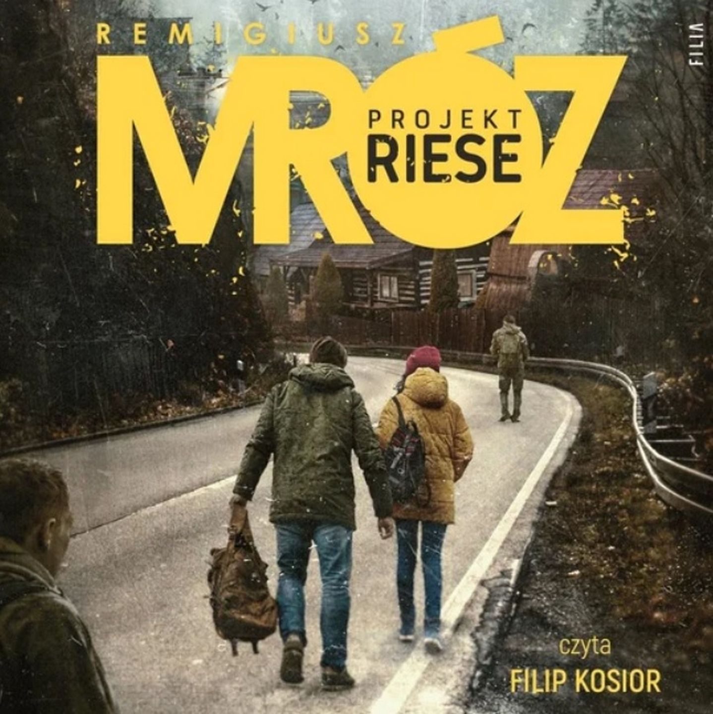 Audiobook "Projekt Riese" Remigiusza Mroza czyta Filip Kosior