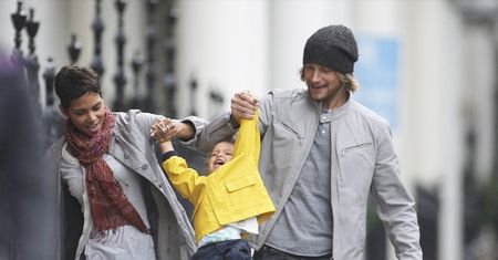 Halle Berry na spacerze z córką i byłym (ZDJĘCIA)