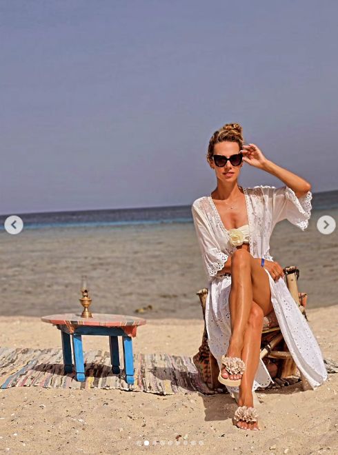 Małgorzata Opczowska w Egipcie