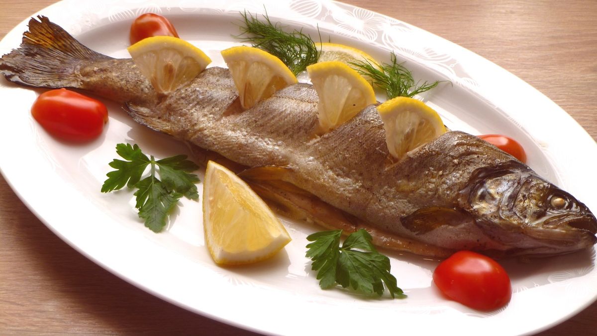 Pstrąg z piekarnika