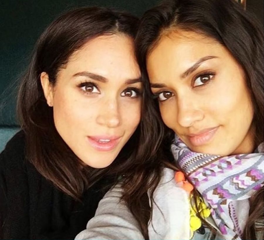 Meghan Markle i Janina Gavankar (This Morning/YouTube)