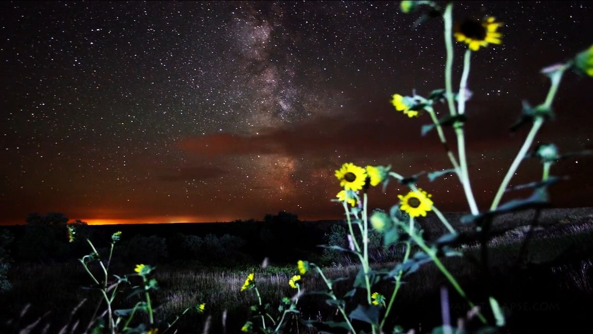 23 minuty gwiazd, zórz i pięknej muzyki [time - lapse] 1