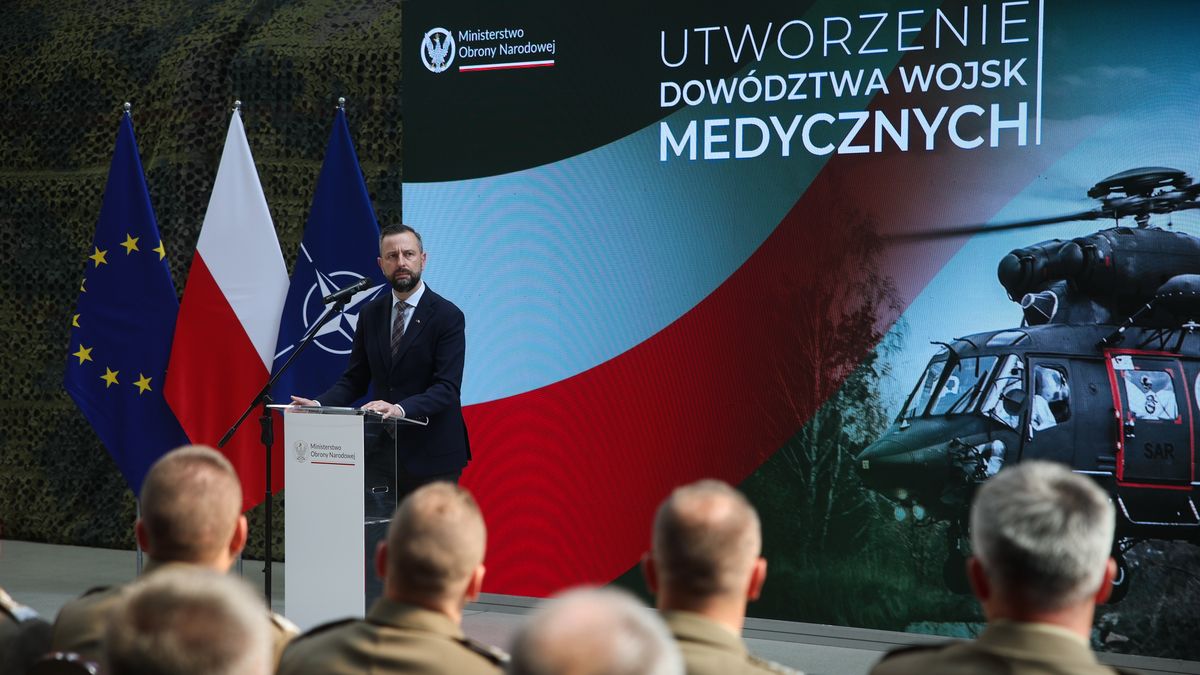 Szef MON powołał Dowództwo Wojsk Medycznych