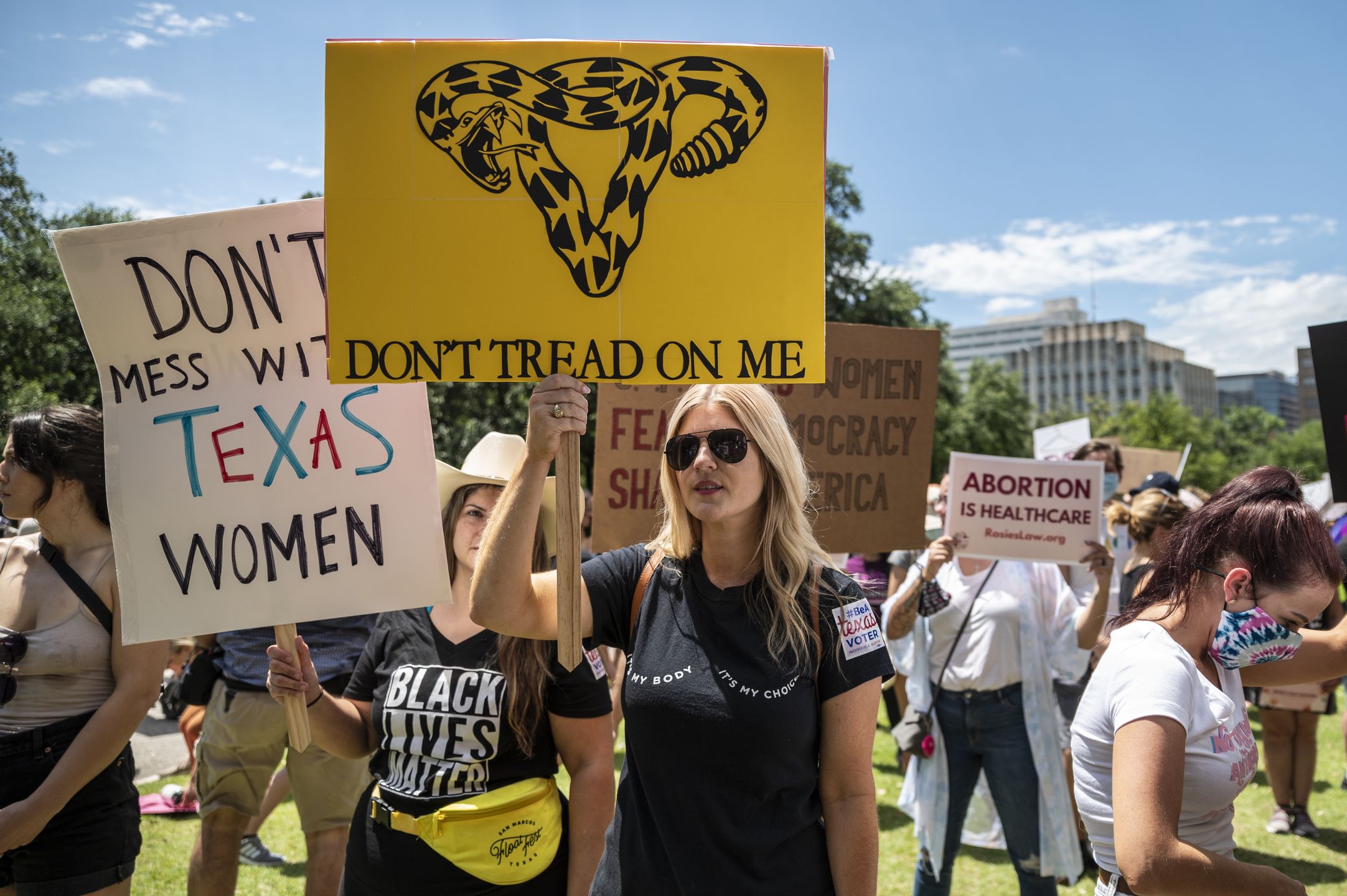 Protesty w Texasie 