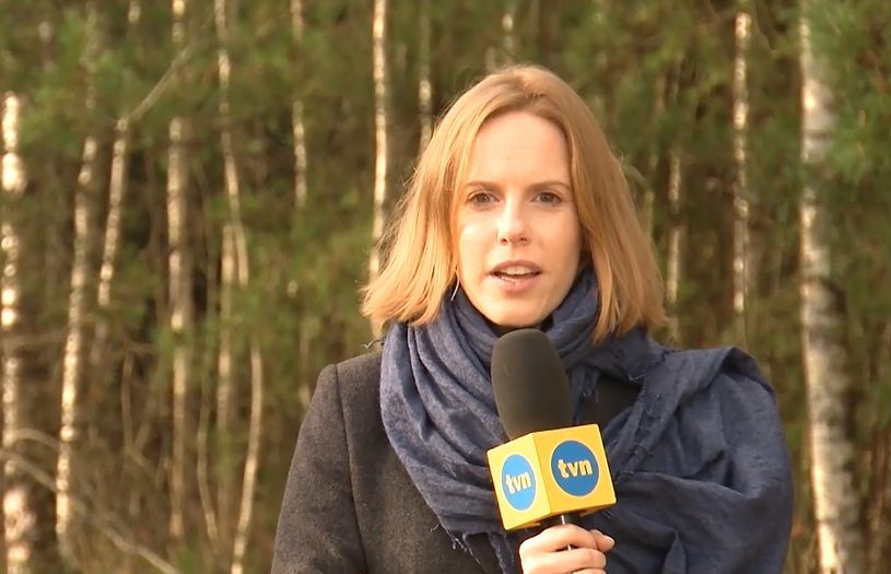 Katarzyna Stuhr pomaga migrantom na granicy i odpowiada wandalom, którzy zniszczyli jej grób rodzinny